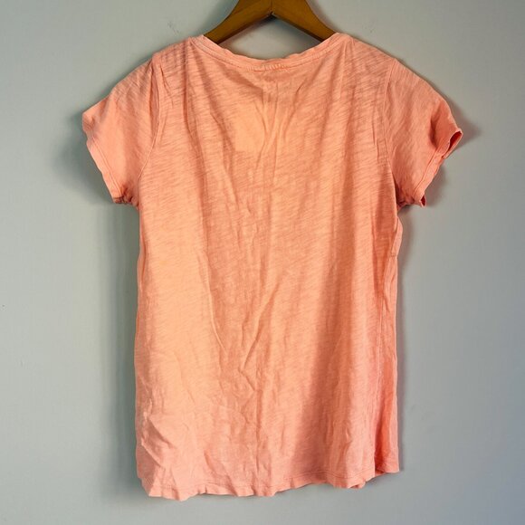 Boden Peach Tee Top 8 - Picture 2 of 4